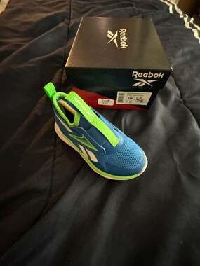 Reebok Lite Spinner Toddler Shoes Blue/Green